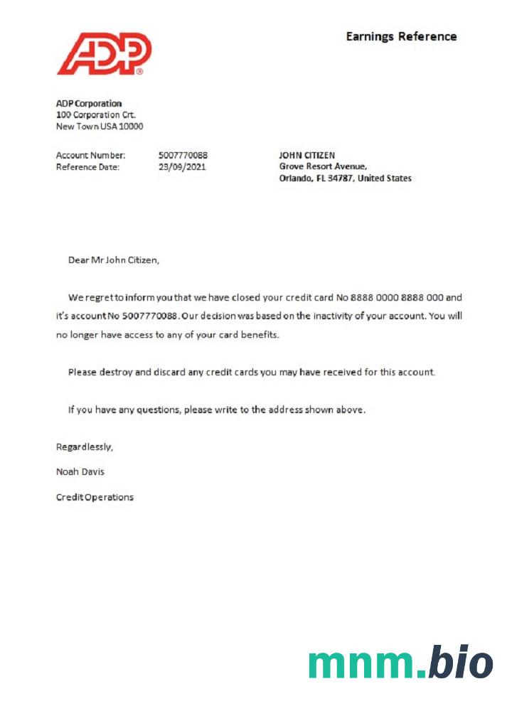 Przykład zamknięcia ADP w USA w formatach Word i PDF